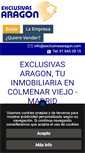 Mobile Screenshot of exclusivasaragon.com